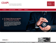 Tablet Screenshot of coapi.org